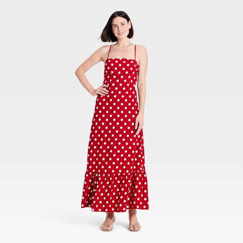Women Open-Back Maxi Dress